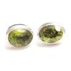 Peridot Piatra Lunii Labradorit Granat Piatră Prețioasă Cercei Argint 925 Argint Sterling Handmade Cercei Stud