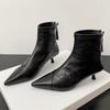 2026New Ankle Boots for Women Pointed Toe Fashion Luxury Shoes High Heels Sexy Woman Pumps Winter Party Elegant Botas Para Mujer