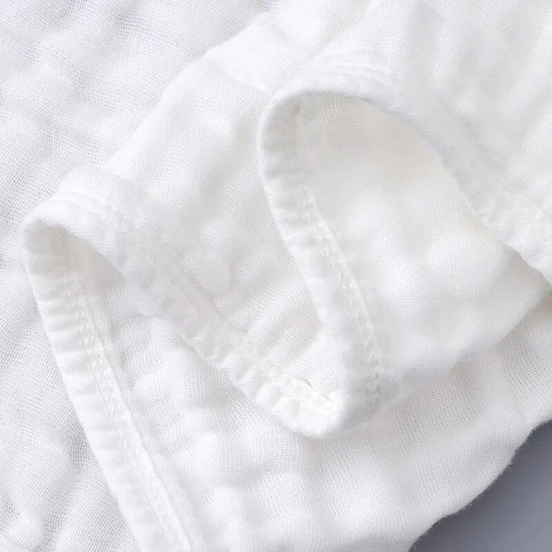 5pcs Cotton Towel, Gauze, Baby Bath Towel, Water Washed Foam Cotton Towel, Baby Belly Towel
