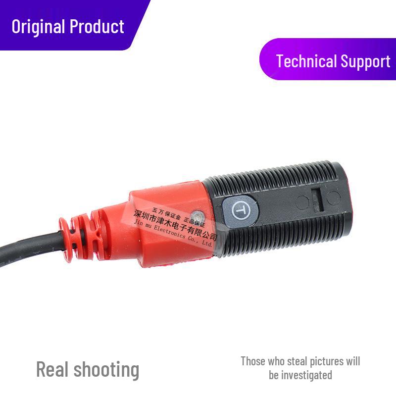 Leuze Electronic FT318BI.3/2N M18 Photoelectric Reflective Sensor