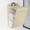 Wall-mounted Dirty Clothes Basket Punch Free Collapsible Laundry Basket  Bedroom