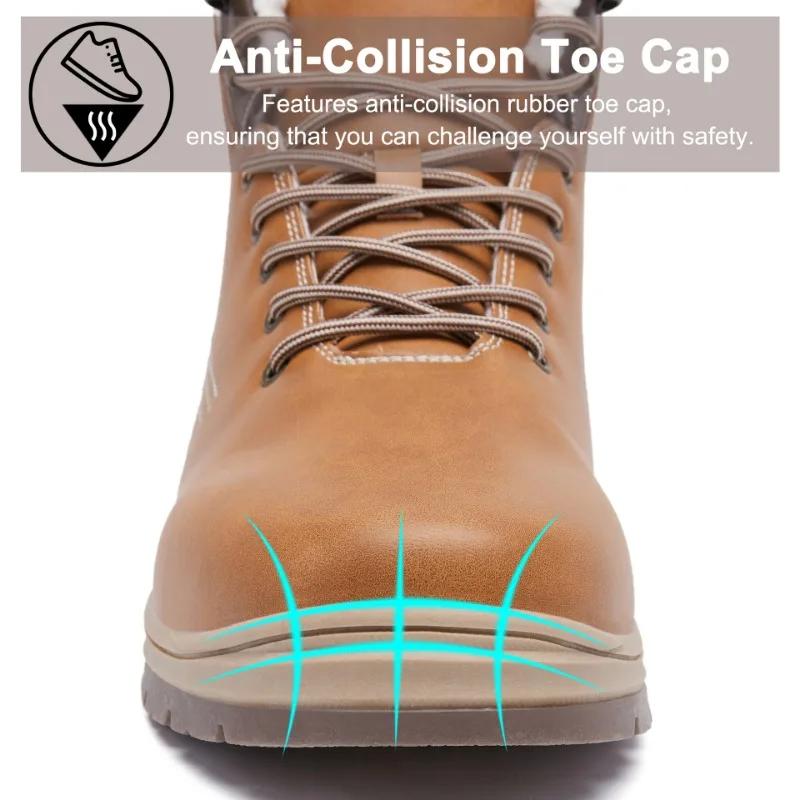 Мода Новые Зимние Мужские Ботинки Мех Теплые Снежные Ботинки Мужские Зимние Ботинки — фото 6