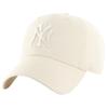 New York Yankees MLB Clean Up Cap, Mens Beige Cap