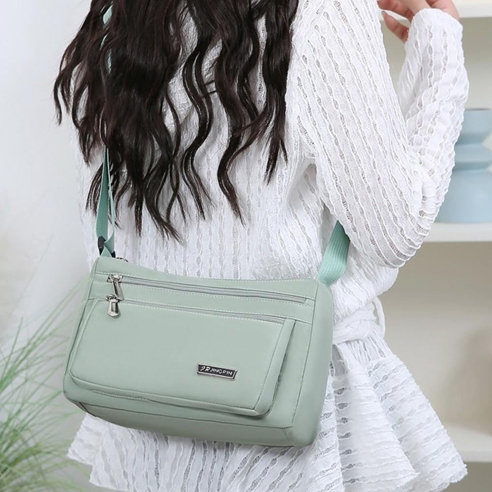 Fashion Casual Crossbody Bag Lightweight Large Capacity Messenger Bag Multi-Functional Shoulder Bag Women