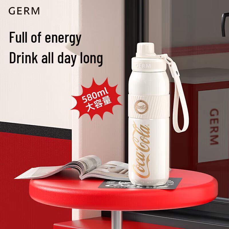 Geli 580ML Insulated Straw Sport Water Bottle