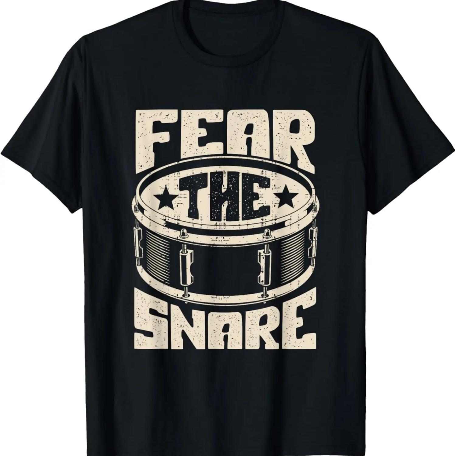 

Бойся малого барабана - Футболка для барабанщика, перкуссиониста, любителя барабанов XXXXXL чёрный