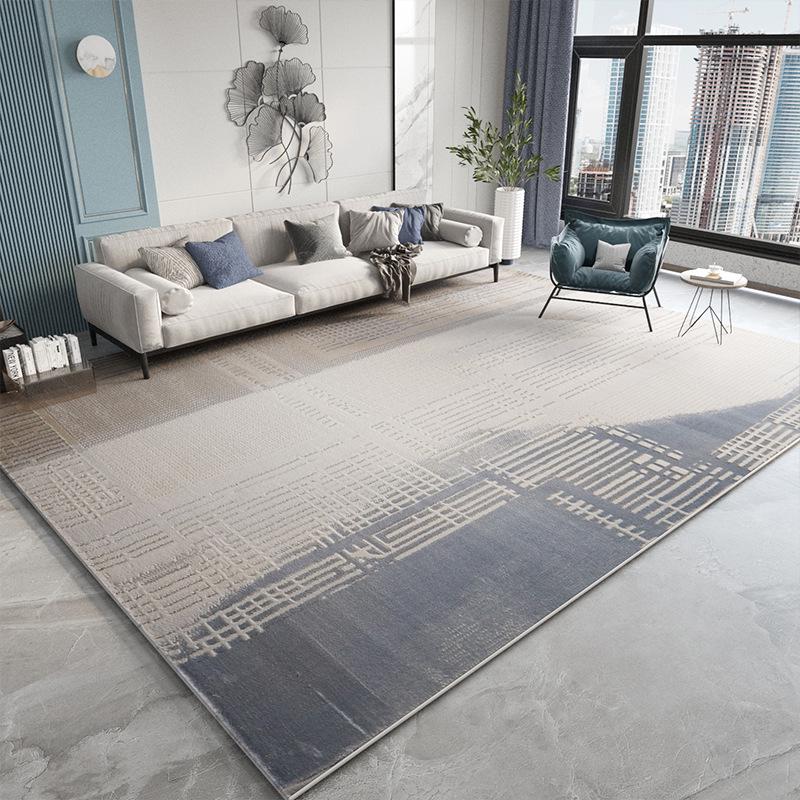Modern Minimalist Abstract Light Luxury Rug for Living Room, Study, or Bedroom