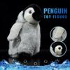 Niedliche realistische Kaiserpinguine aus Plüsch, gefüllte Puppe, Simulation von Baby-Pinguinen, Basteln, Heimdekoration, Ornament