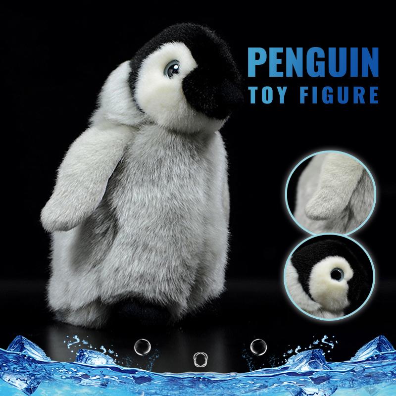 Niedliche realistische Kaiserpinguine aus Plüsch, gefüllte Puppe, Simulation von Baby-Pinguinen, Basteln, Heimdekoration, Ornament