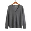 2023 Autumn Office Sweater Knitwear Casual V-neck Long Sleeve Cardigan Versatile Solid Button Knitted Cardigans Outwear 29625