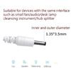 Flexible USB To DC3.5mm Power Cord 80cm Effortless Device Charging Lightweight Travel Friendly Design
