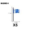 Military Building Blocks Medieval Solider Knights Accessories Shoulder Armor Model Vest Mount Flag Shield Horse Sword Bricks MOC