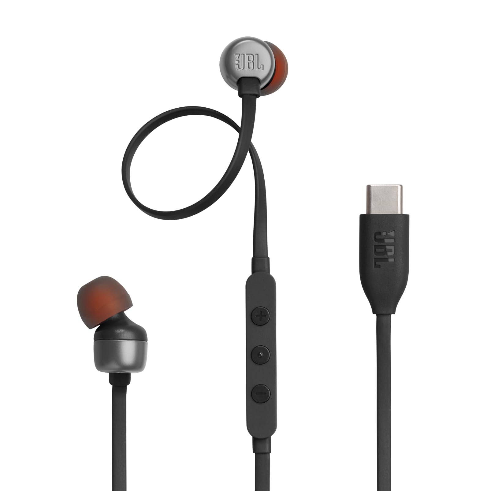 

Навушники JBL TUNE310C з USB Type-C, ЦАП 96 кГц/24 біт, Пульт з 3 кнопками та мікрофоном, Плоский кабель, Високороздільна мембрана 9 мм, Чорний, JBLT310CBLK