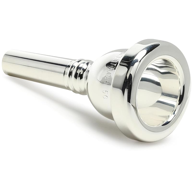 

back trombone mouthpiece 5G silver plated finish (for thin tubes)