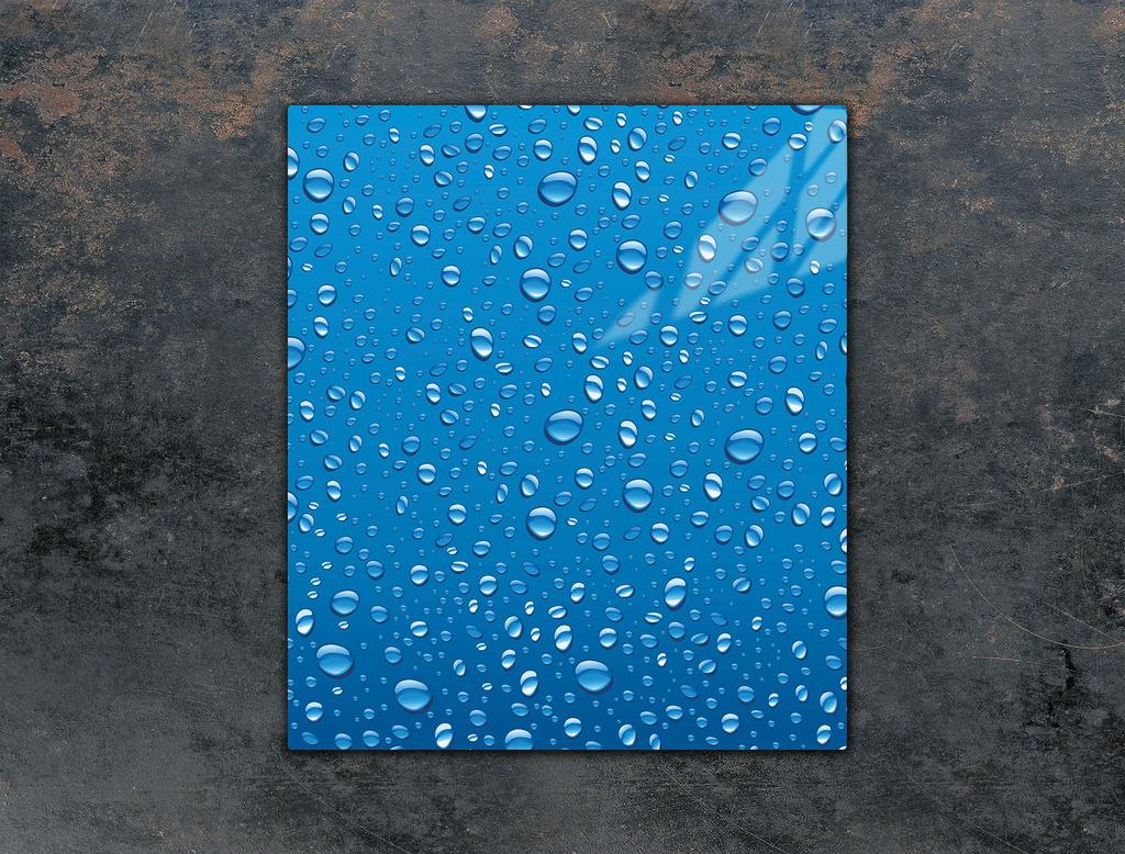 GLASSCHNEIDEBRETT 45x52 TROPFEN