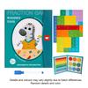 1Set Magnetic Fraction Learning Math Toy Montessori Arithmetic Teaching Aids Wooden Book Educational Toys For Children Christmas