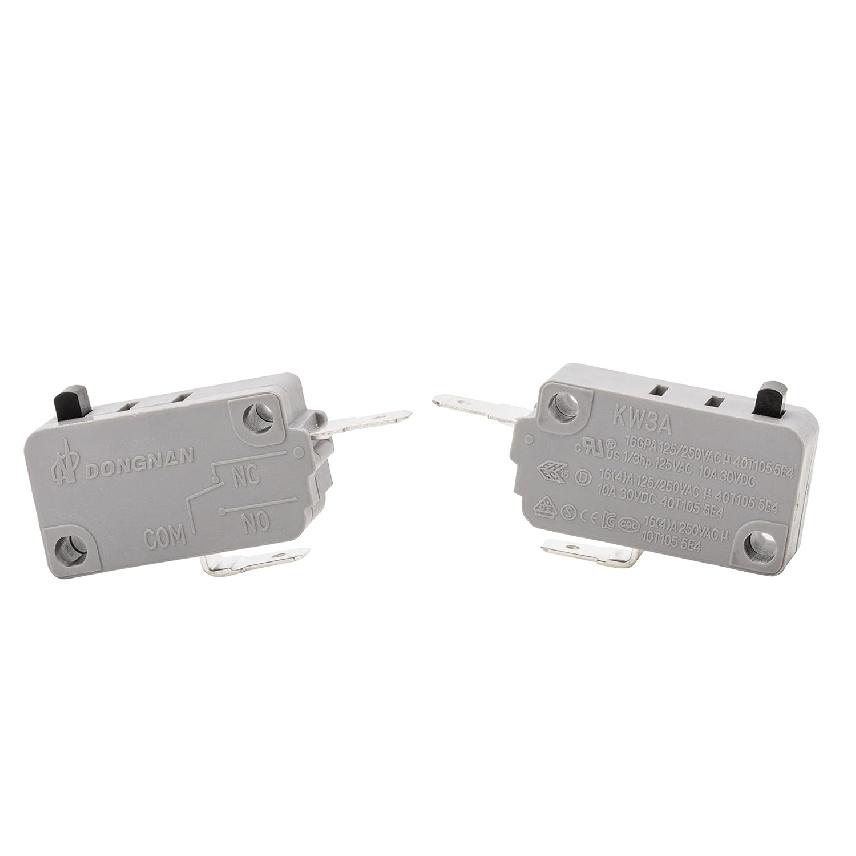 KW3A Microwave Oven Door Switch 16A 125V/250V Door Interloc (2 Normally Open and 1 Normally Close)