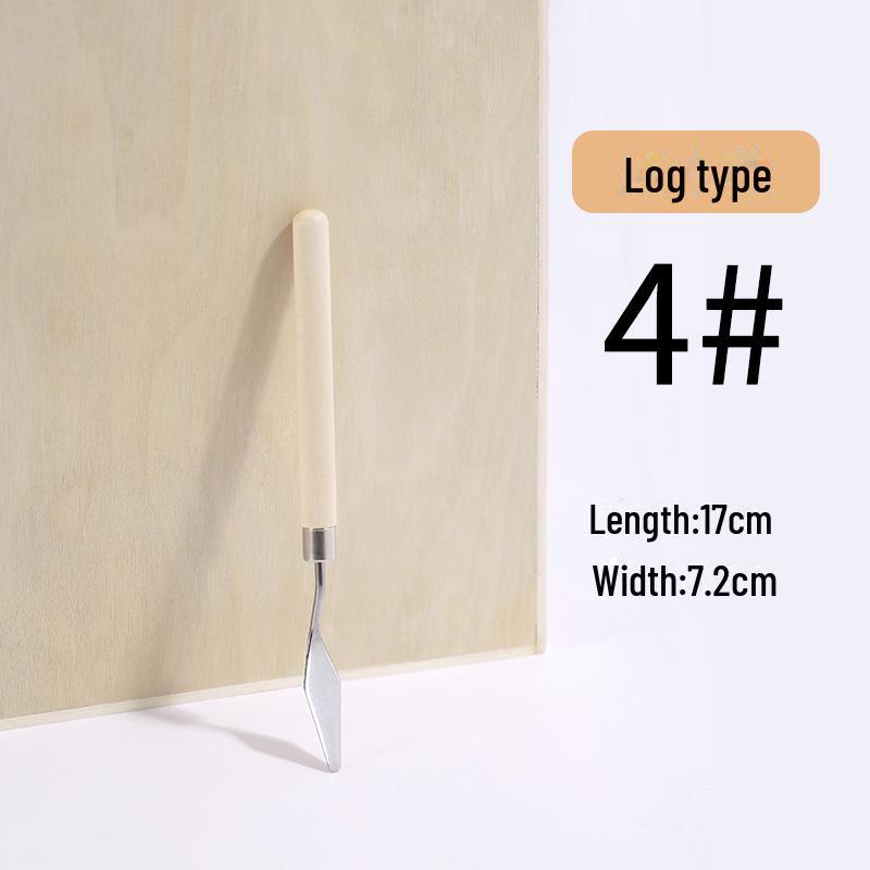 Acrylic Gouache Paint Scraper & Palette Knife Set for Art Oil Painting