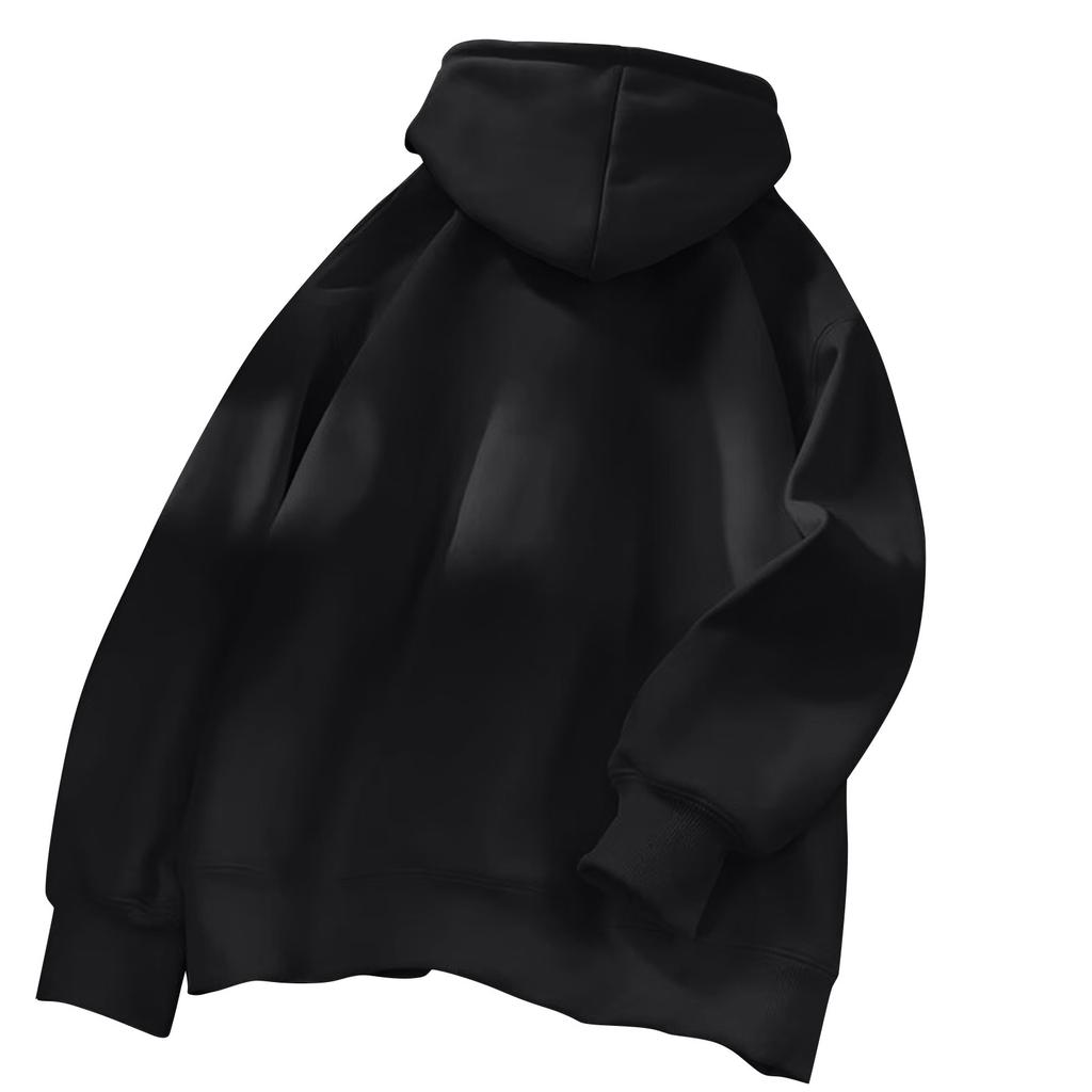 Men's Hooded Sweatshirt, Contrasting Color Sweatshirt, Sports   Casual Jacket