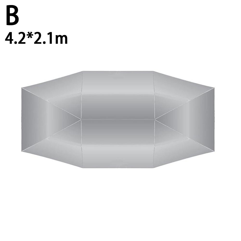 

4,2x2,1 м Автомобіль Літня парасолька від сонця Повністю автоматичний складаний дах Літній сонцезахисний сарай Пульт дистанційного керування Портативний навіс