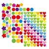 10 Sheets Colorful Self-adhesive Diary Graffiti Stickers Student Notebook Decoration Heart Star Dot Sticker for Scrapbook Album