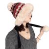 Traditional Style Knitted Hat For Women With Ear Protection And Neck Guard For Winter Cold Weather