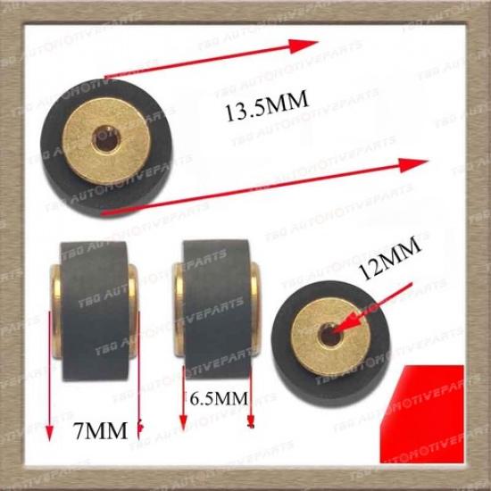 4pcs/set Copper Deck Pinch Roller Tape Recorder Cassette for Sharp SONY Technics