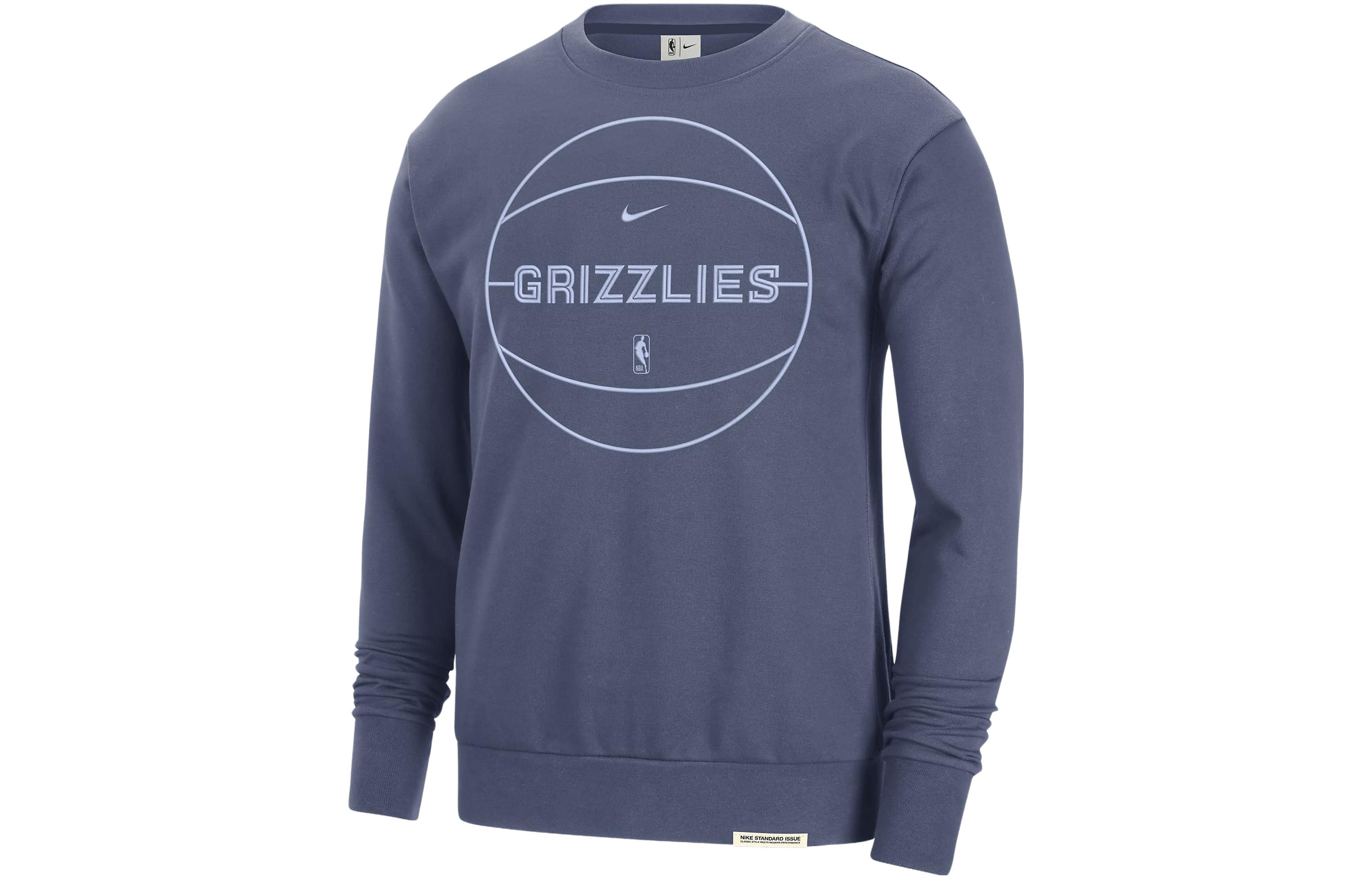 Nike Memphis Grizzlies Standard Issue Men s Nike Dri FIT Nba Sweatshirt FB3777-491 L