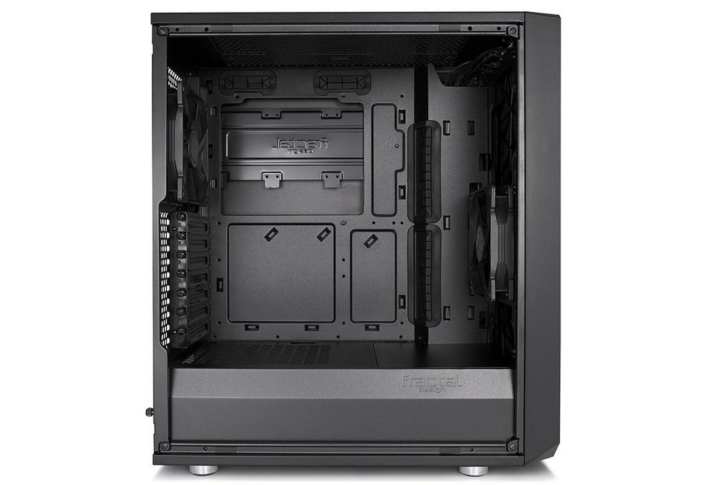 Fractal Design Meshify C Solid Side Panel Mid-Tower PC Case CS7101 FD-CA-MESH-C-BKO
