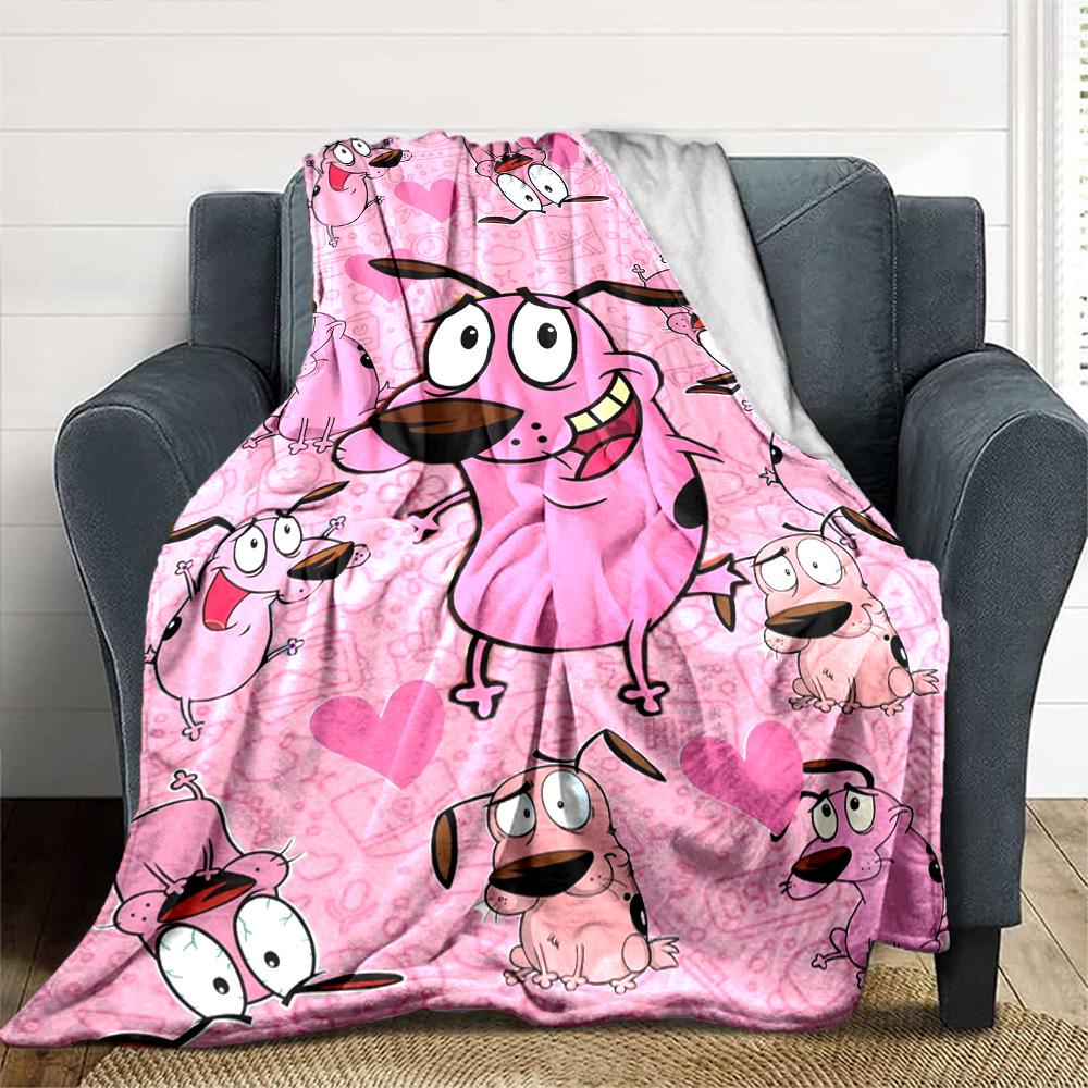 Mut Aufdruck Flanelldecke Hohe Qualität Warm Bequem Decke für Alle Jahreszeiten Perfekt für Geschenke Heimdekoration
