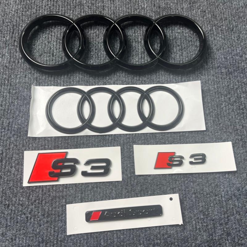 Priekš Audi RS3 4 Gredzenu logotips