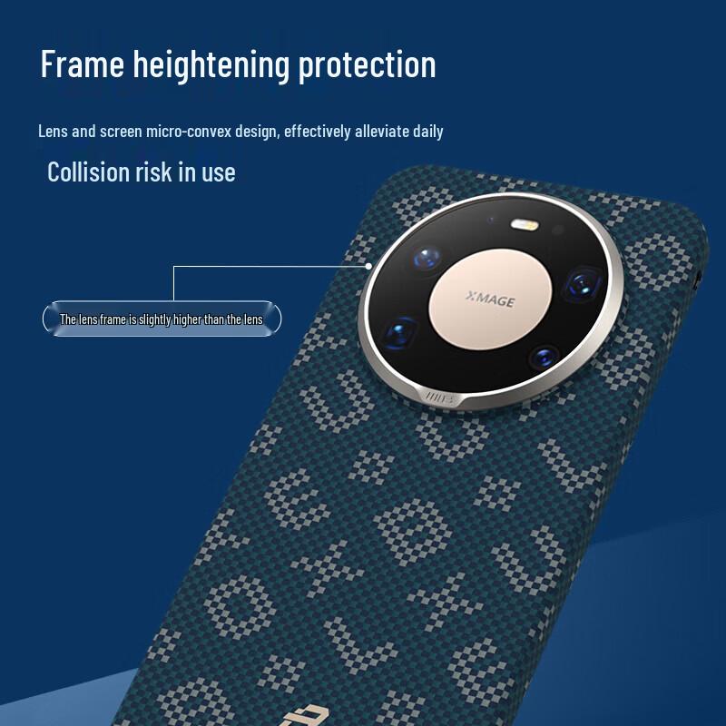 Mr. Blue Aramid Fiber Magnetic Case for Huawei Mate 80 Pro