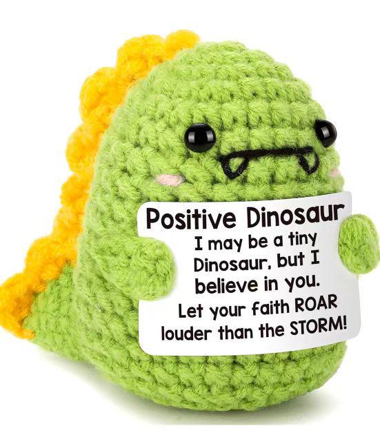 Handcrafted Wool Penguin Emoji Crochet Toy