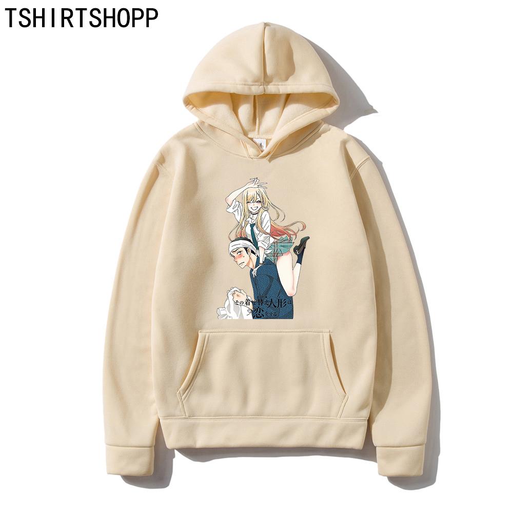 

Marin Kitagawa Print Hooded Anime My Dress-Up Darling Sweatshirt Men Women Classic Simple Hoodies Harajuku Unisex Streetwear 3XL