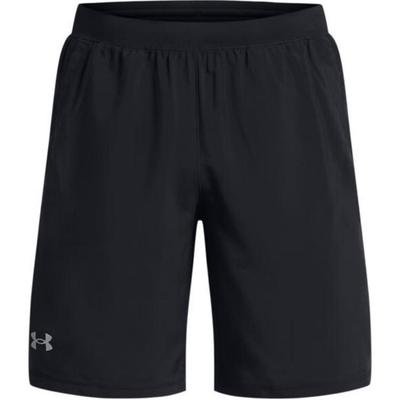 Launch Lightweight Comfortable Flexible Reflective Design Running Mid-Rise Five-Inch Casual Shorts Men Shorts Black 1382639-001