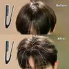 V Type Hair Straightener Brush DIY Hairdress Tool Hairdressing Combs Natural Hair Styling Curling Comb Hair For Male And Female