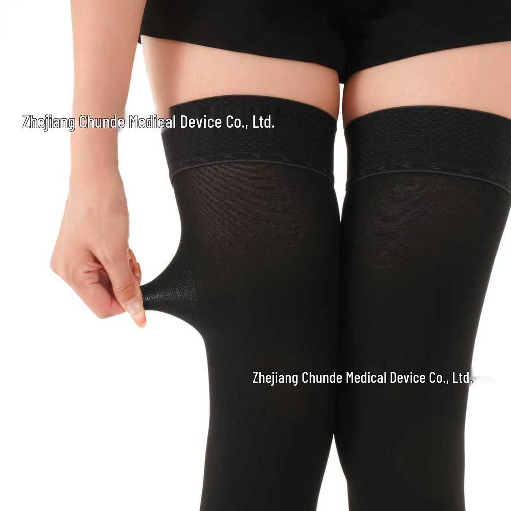 Medical Grade Knee-High Compression Socks for Varicose Veins and Gradient Compression