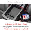 For Buick Envista/Encore GX 2025 Center Console Storage Armrest Box Tray Interior Tidying Accessories BLACK