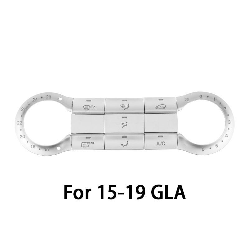 For Mercedes Benz GLA X156 CLA X117 A W176 B Class W246 W242 2013-2017 2018  Car Air Conditioner Button Cover Trim Sticker