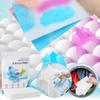 50pcs Cross Color Dyeing Washing Machine Washing Film Non Dyeing Color Absorbing Film