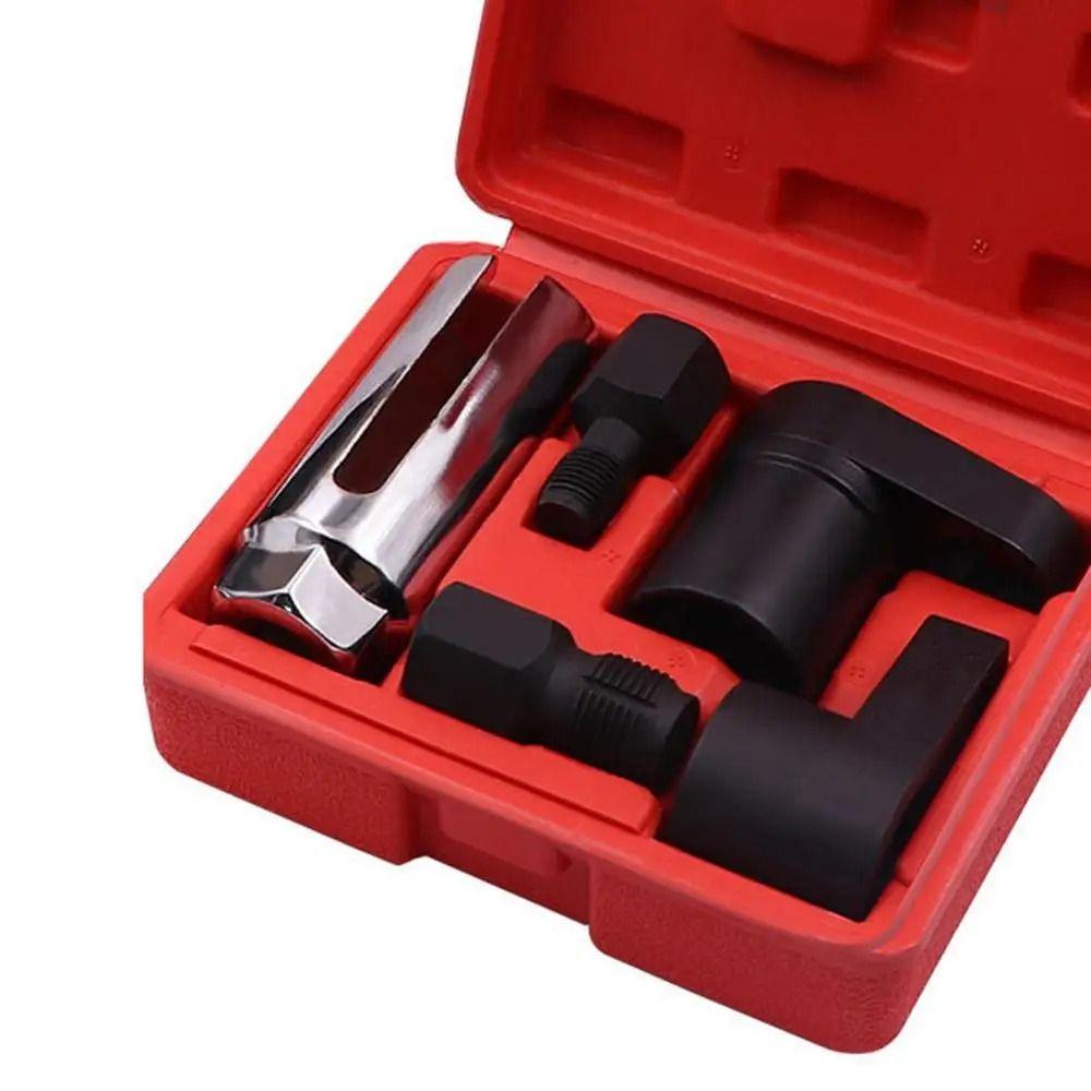 5pcs Oxygen Sensor Wrench Kit Automotive Oxygen Sensor Socket Set Automotive Parts Accessories