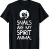 Snails Are My Spirit Animal Funny Tee Zen Meditation Lover T-Shirt