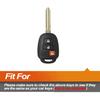 Silicone Key Fob Cover Fit for Toyota Corolla Camry 4Runner Highlander Prius C V RAV4 Sequoia Tacoma Tundra Yaris Scion | Car Accessories | Remote