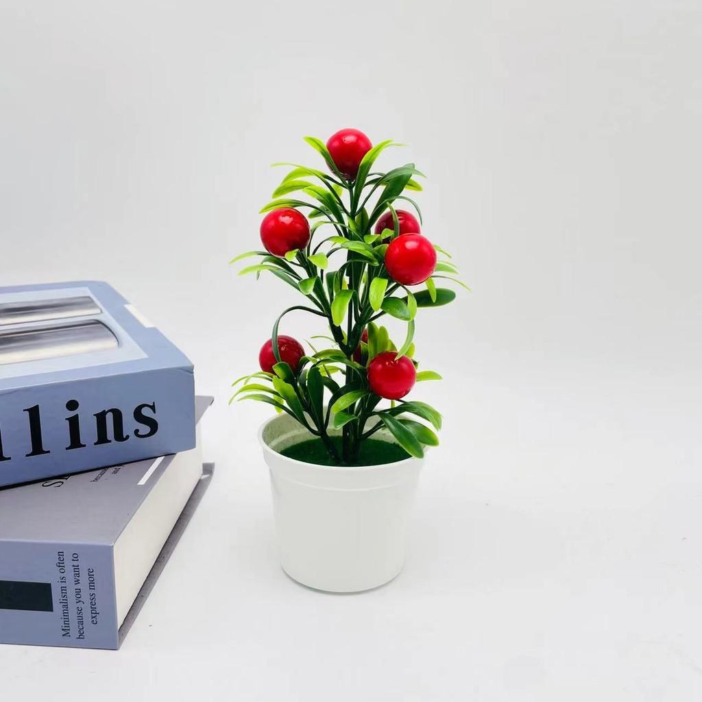 

Plant Cute Fruit Arrangement Plastic Foam For Party Decor And Photography Props Cherry
