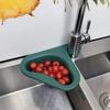 2Pcs Decorative Drain Basket Good Stability Plastic Hollow Multi-functional Swan Sink Filter Basket for Home