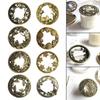 Antique Style Candle Jar Candle Topper Cover Lids Evenly for Home Hotel