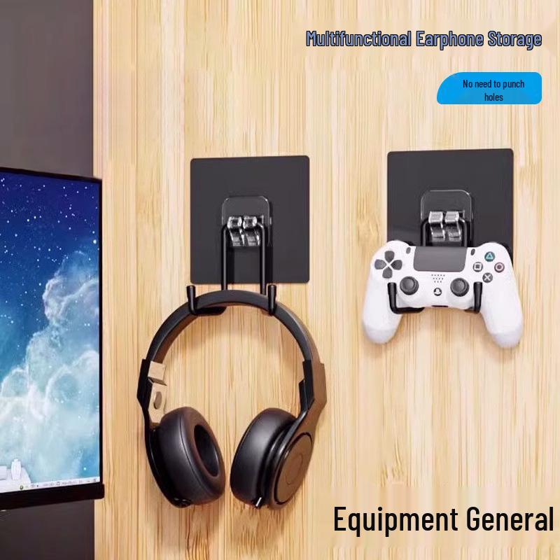 Selbstklebender Wand-Kopfhörerständer für Studentenwohnheime - Kein Bohren erforderlich