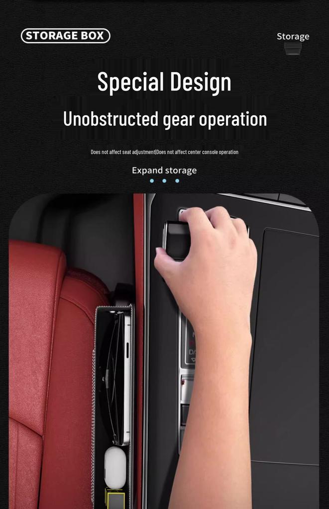 Haval H6/H9/M6 Seat Gap Storage Box - Xiaolong Car Organizer