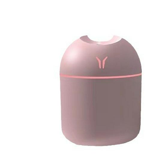 Bærbar fargerik stille luftfukter for hjemmet, soverommet og bilen med aromaterapi og stor tåke