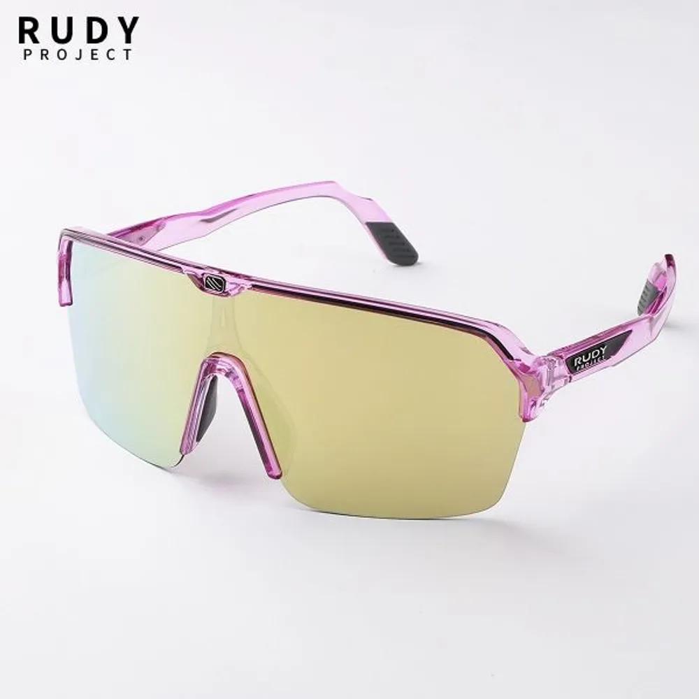 RUDY PROJECT SpinShield Air SP845765-0000 Cycling & Running Sunglasses Baseball & Golf Sports Goggles Gold Mirror Lens